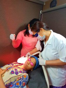 Clinical medical cosmetology laser training doctors