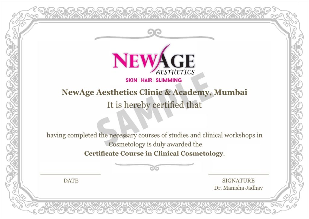 NewAge Cosmetology Certificate